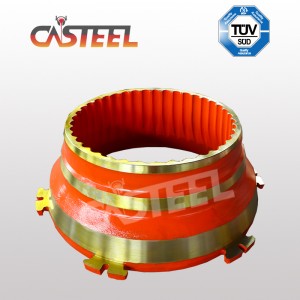 Chất lượng cao cấp của Bowl Liner và Mantle cho Nordberg GP, HP, MP